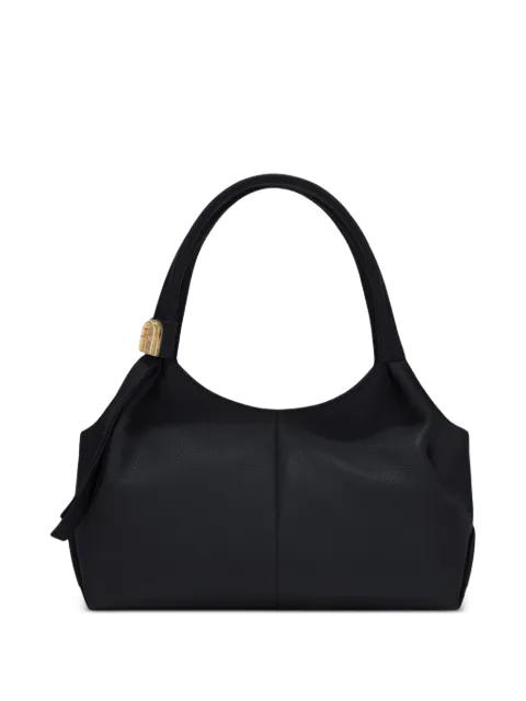 medium Planeta logo-plaque shoulder bag by FURLA