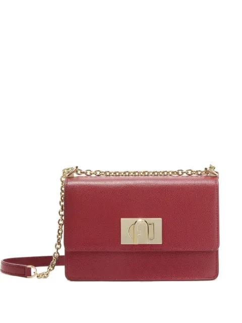 mini 1927 Arch-logo grained crossbody bag by FURLA