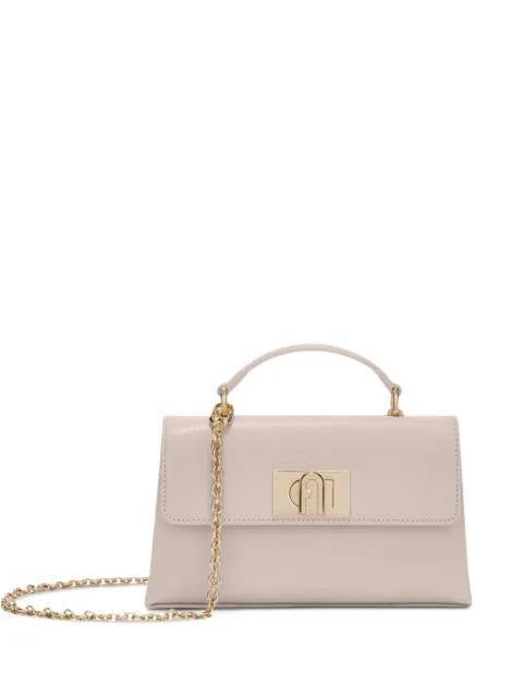 mini 1927 leather tote bag by FURLA