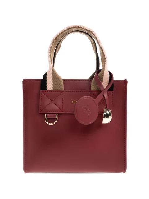 mini Divide It leather tote bag by FURLA