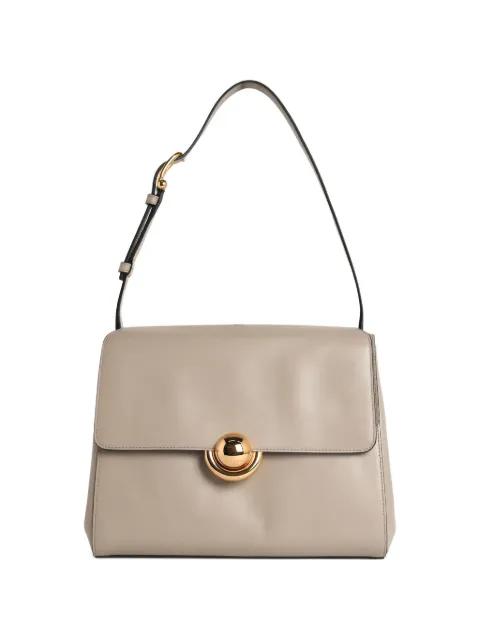 punched logo shoulder bag by FURLA