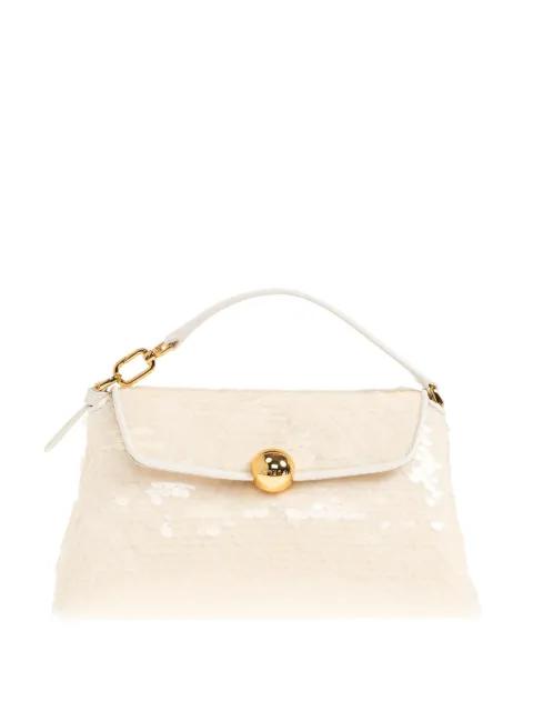 sequin top handle tote bag by FURLA