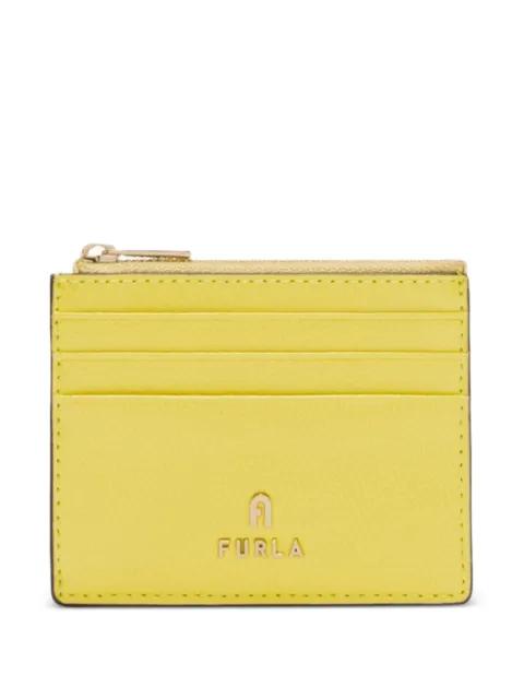 small Camelia zipped card holder by FURLA