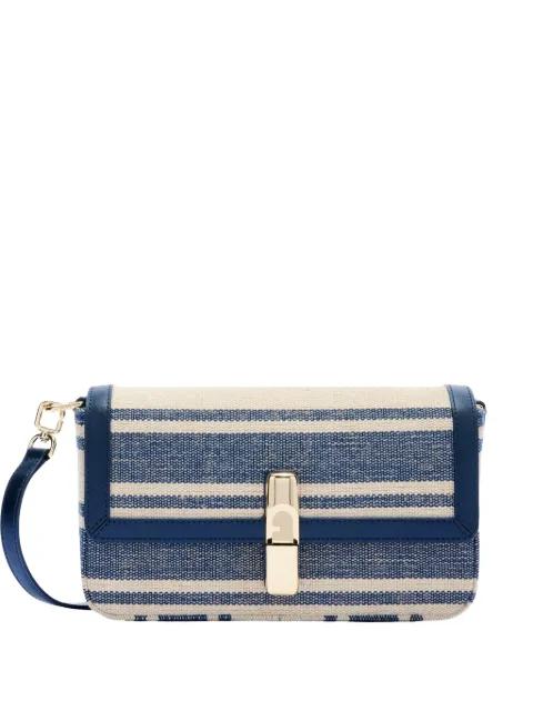 small Iride striped crossbody bag by FURLA