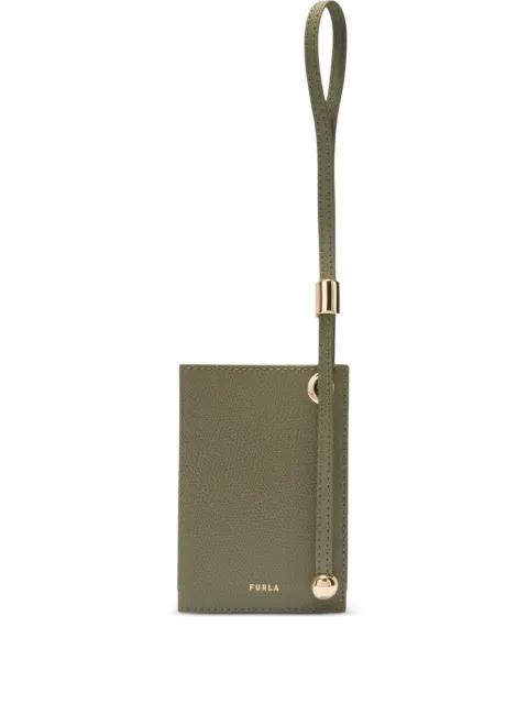 small Laura leather card holder by FURLA