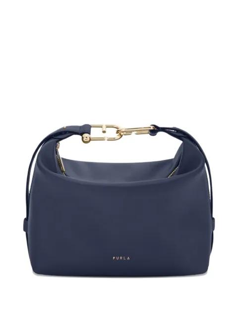textured arch shoulder bag by FURLA