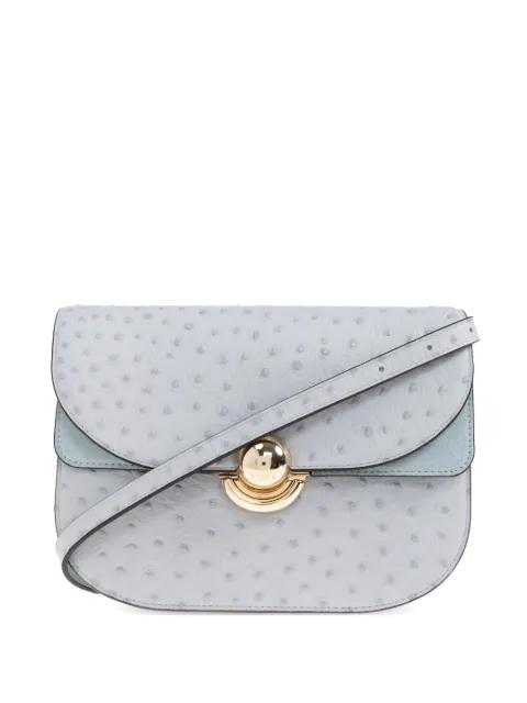 turnlock leather shoulder bag by FURLA