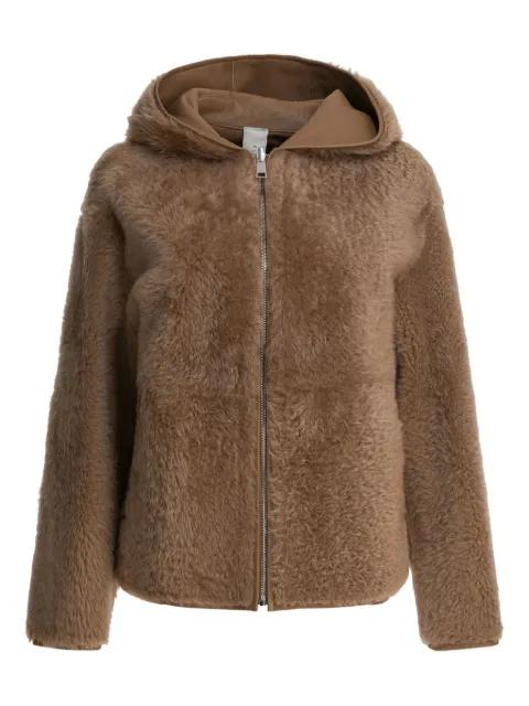hoodied zip jacket by FURLING BY GIANI