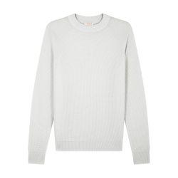 Certified wool moss stitch sweater by FURSAC