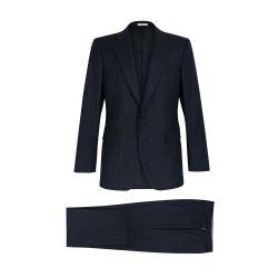 Fitted striped wool suit by FURSAC