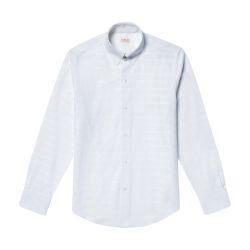Fitted stripy linen shirt by FURSAC