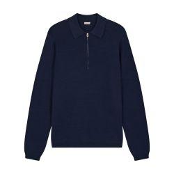 Mercerized cotton knit polo by FURSAC