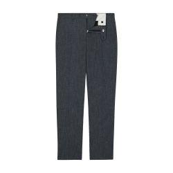 Slim fit herringbone pants in wool by FURSAC