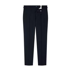 Slim fit pants in wool twill by FURSAC