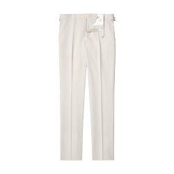 Traceable cotton and linen pants by FURSAC