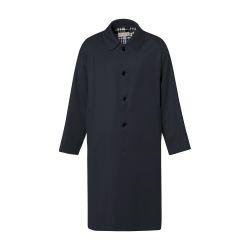 Wool raincoat with shirt collar by FURSAC