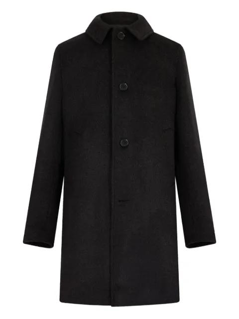 button-fastening coat by FURSAC