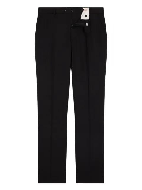 concealed-fastening straight trousers by FURSAC