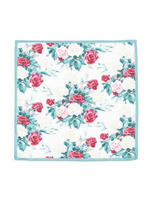 floral-print pocket square by FURSAC