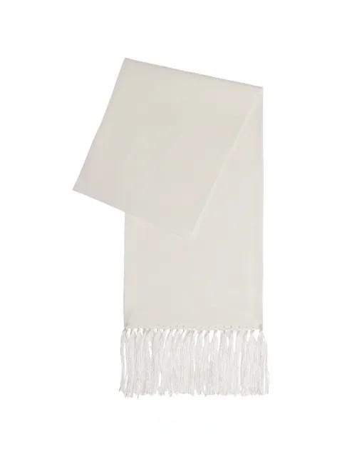 fringed scarf by FURSAC