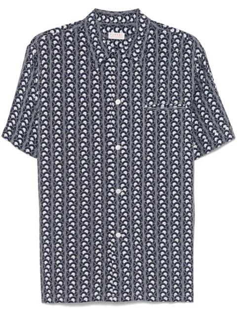 geometric-print shirt by FURSAC