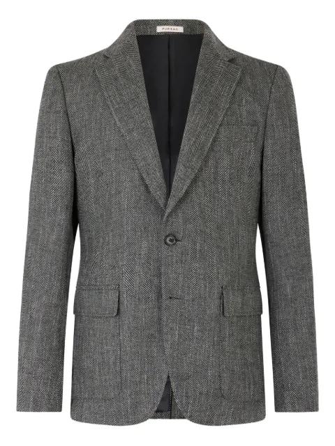 herringbone blazer by FURSAC