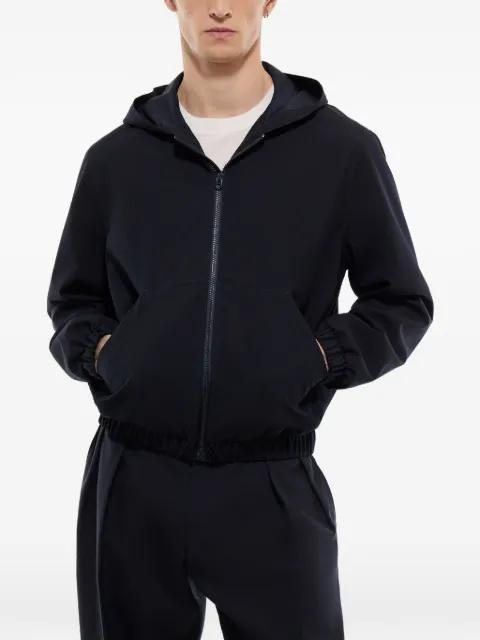 hoodied zip-fastening jacket by FURSAC