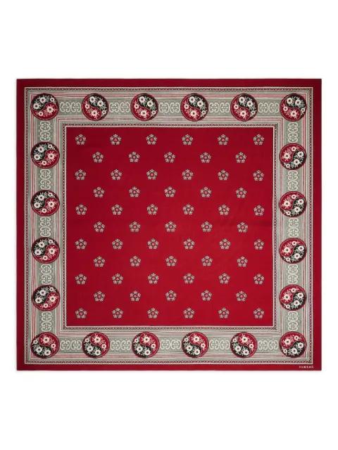 mix-print handkerchief by FURSAC