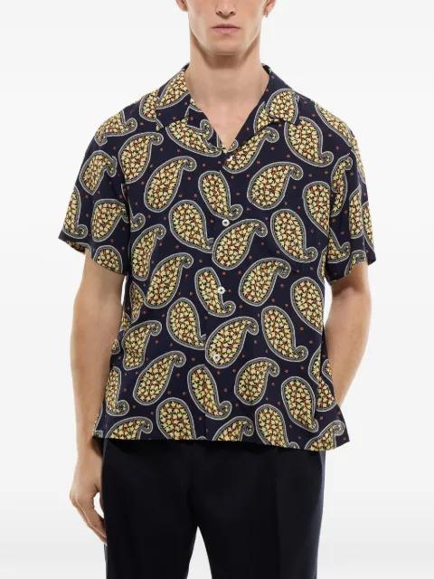 paisey-print shirt by FURSAC
