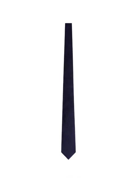 patterned silk tie by FURSAC