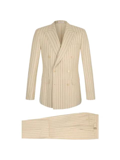 pinstripe double-breasted suit by FURSAC