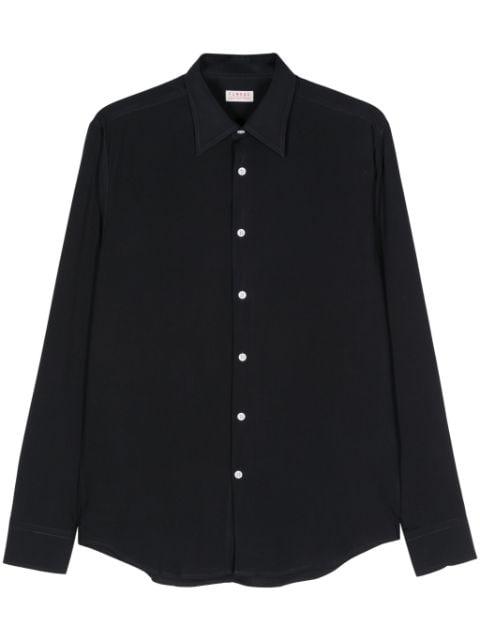 pointed-collar shirt by FURSAC