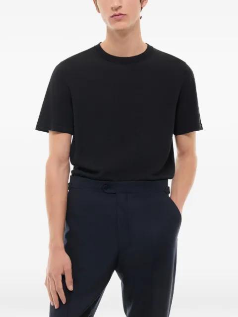 ribbed-trim T-shirt by FURSAC