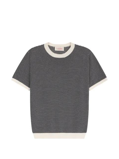 striped short-sleeve T-shirt by FURSAC