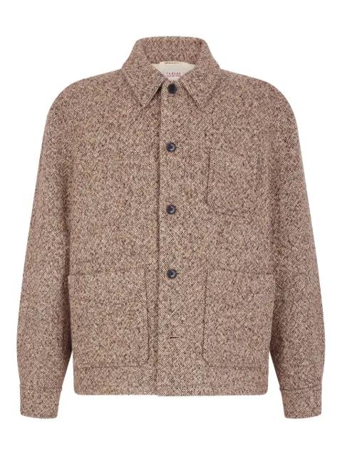 tweed-pocket jacket by FURSAC