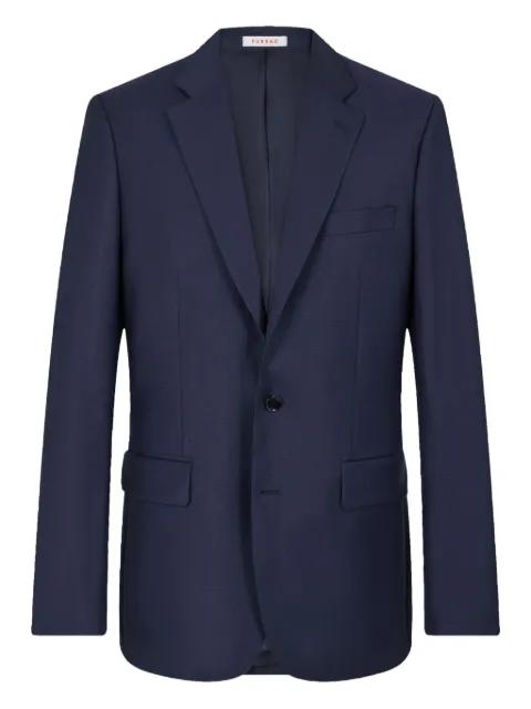 two-button wool blazer by FURSAC
