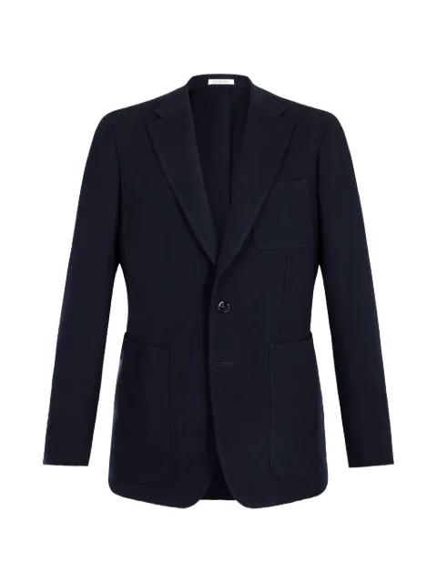 wool single-breasted blazer by FURSAC