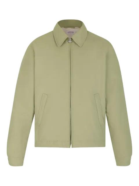 zip-front collared jacket by FURSAC