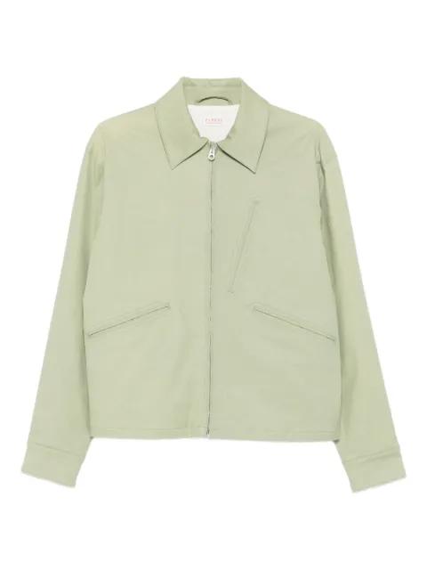 zip-up shirt jacket by FURSAC
