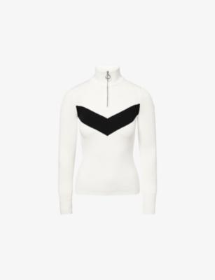 Andromede Half-Zip Knitted Jumper by FUSALP