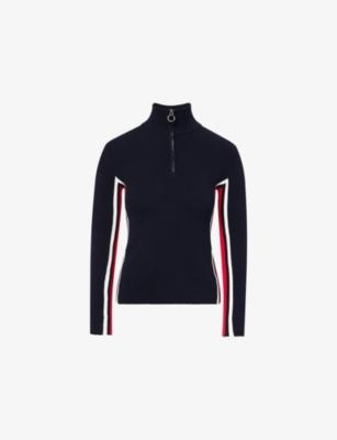 Deltanao Striped Knitted Jumper by FUSALP