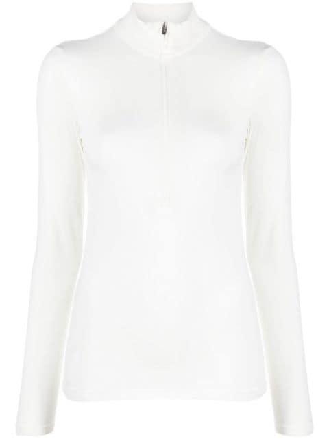 Gemini zip-up ski top by FUSALP