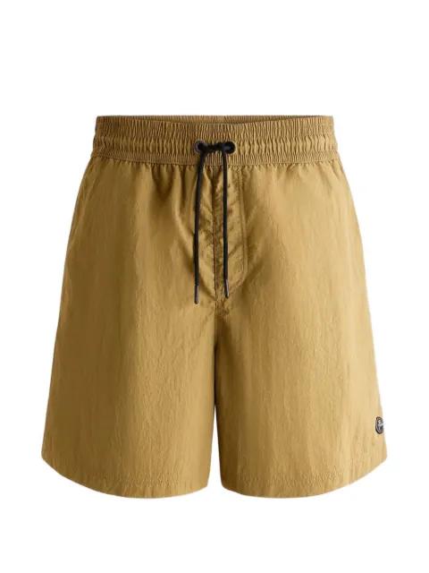 Halfi crinkled-texture swim shorts by FUSALP