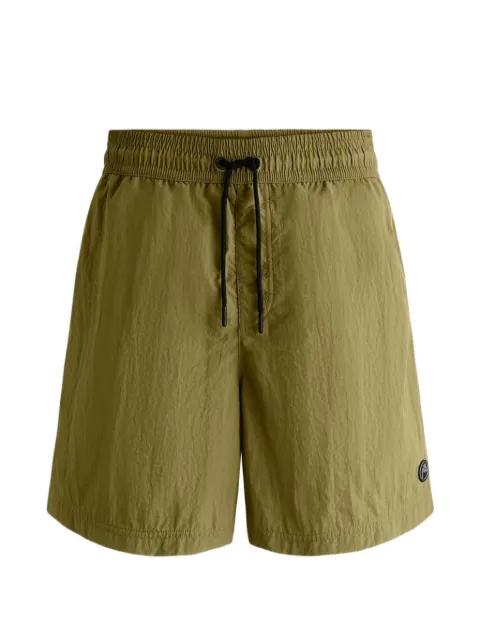 Halfi logo-patch swim shorts by FUSALP