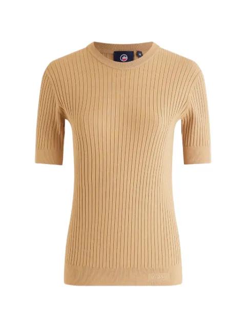 Jadou ribbed short-sleeve T-shirt by FUSALP