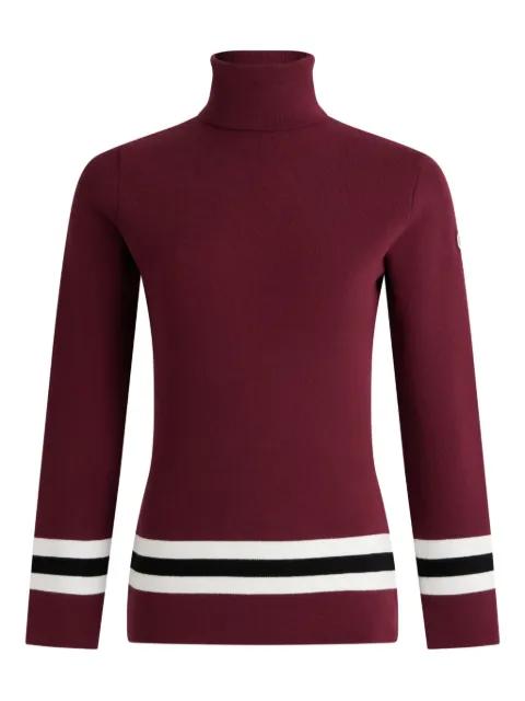 Judith roll neck striped sweater by FUSALP
