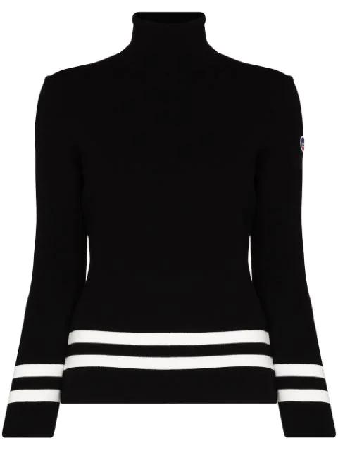 Judith ski knit turtleneck jumper by FUSALP