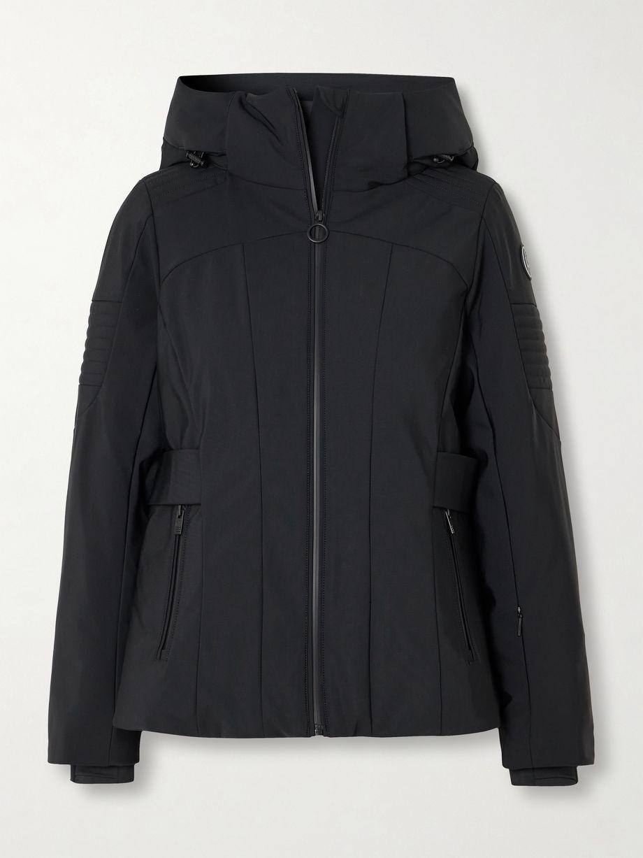 Katarina hoodied paneled shell ski jacket by FUSALP