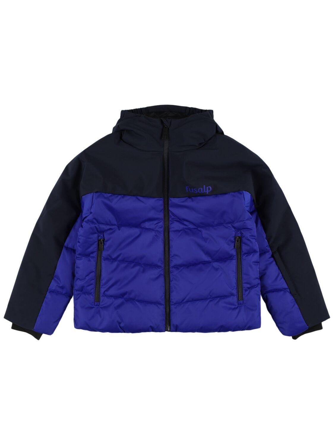 Mecure Hooded Poly Puffer Ski Jacket by FUSALP