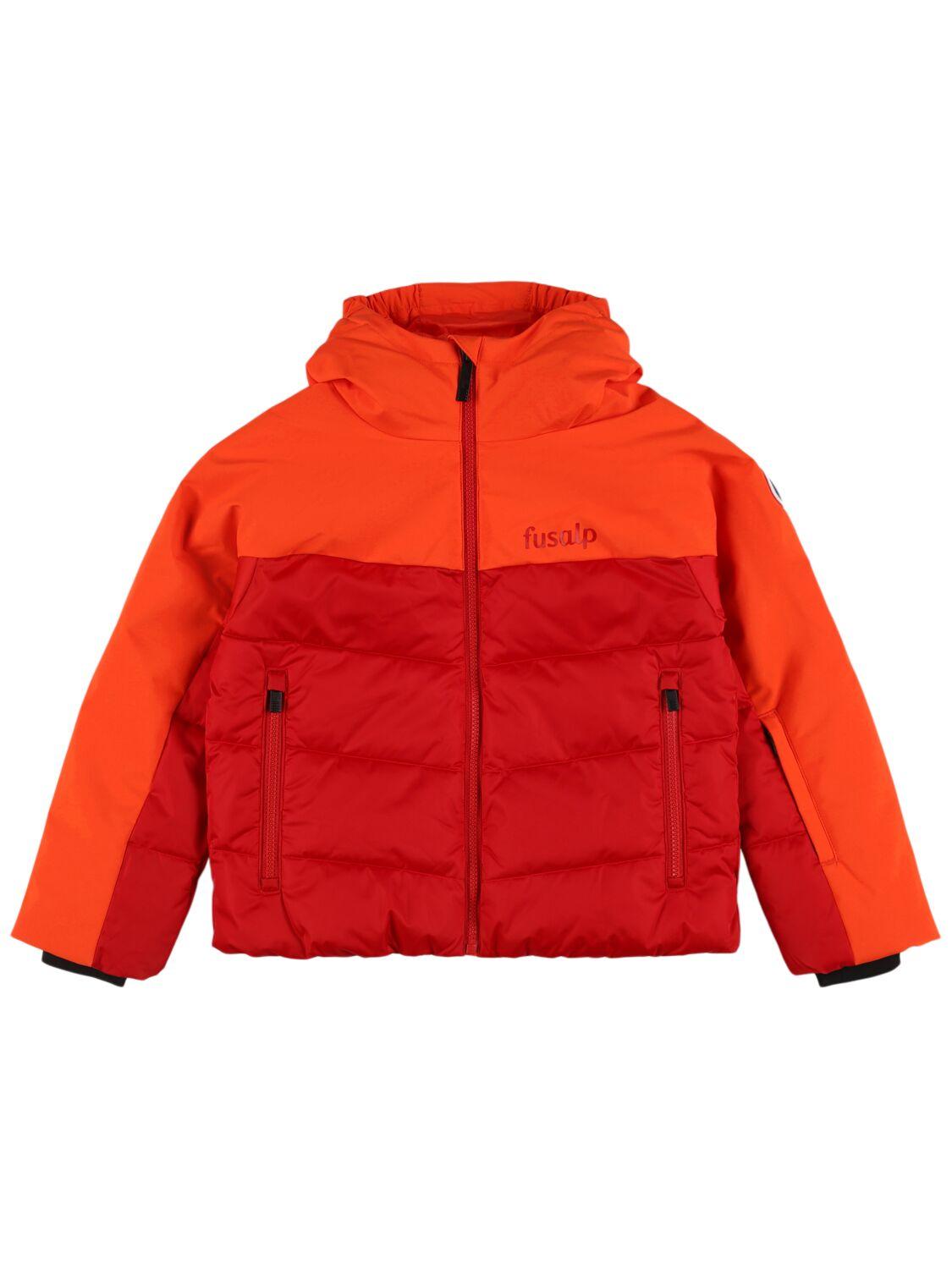 Mecure Hooded Poly Puffer Ski Jacket by FUSALP